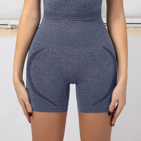 Autumn Winter Sports Fitness Yoga Clothes Women′s Cross Sexy Crop Top High Elastic Long Leeved Gym Fitness Top